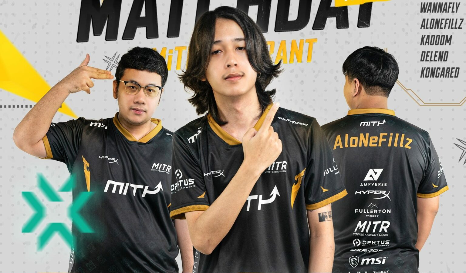 ครบ 4 ทม Team NKT ดวล MiTH รอบรองฯ VCT TH ONE Esports Thailand