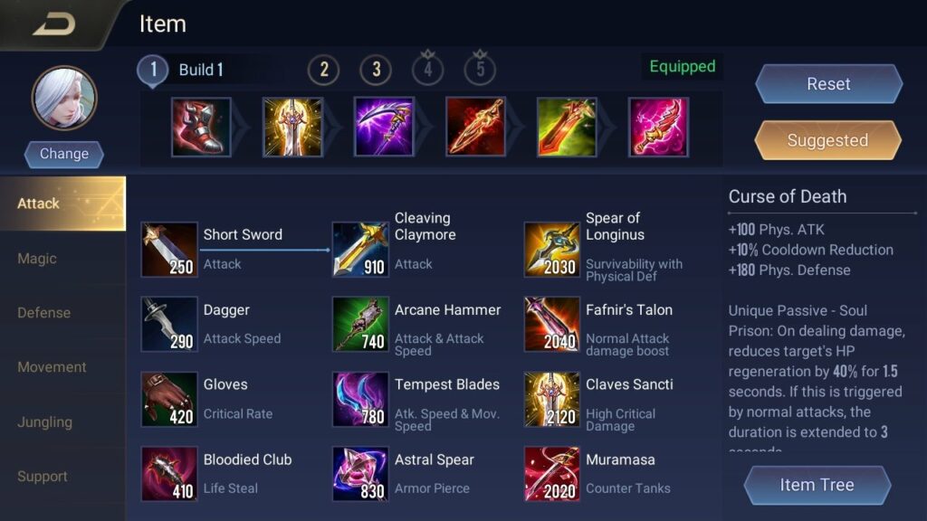 Tachi RoV item