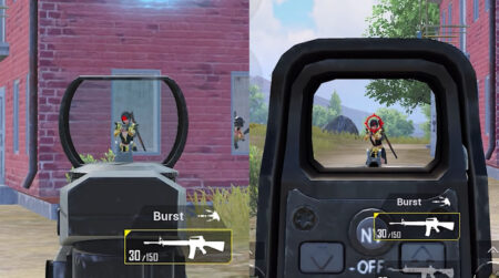 Red Dot VS Holo Pubg Mobile