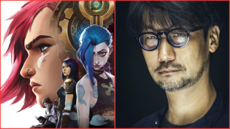 League of Legends Arcane official poster and game director Hideo Kojima