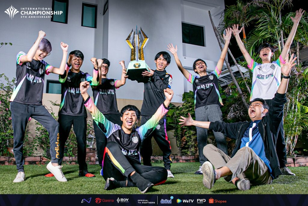 Arena of Valor International Championship (AIC 2021) champions Buriram United Esports.