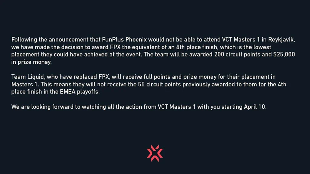 VCT EMEA Stage 1 Challengers playoffs Statements