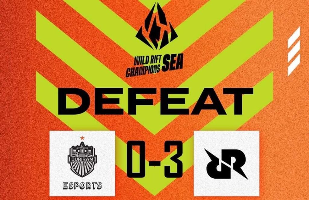 Archeny Buriram 0-3 RRQ