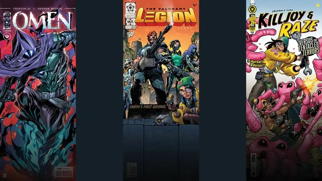 Valorant Crossover Comics
