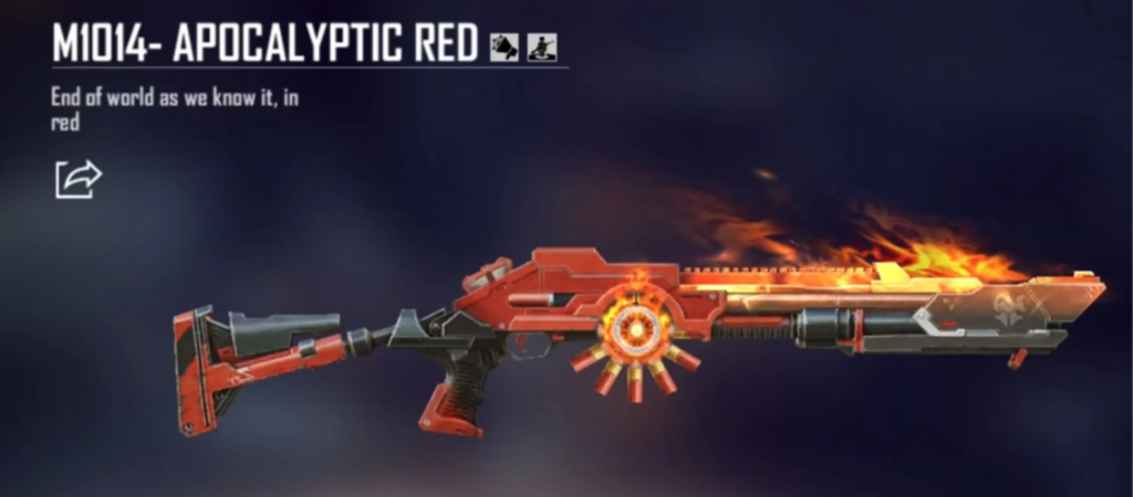 M1014 Apocalyptic Red