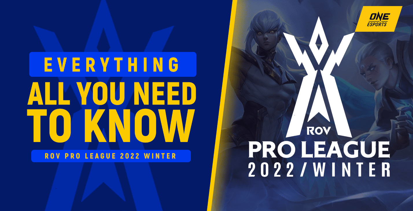 RoV Pro League 2022 Winterโปรแกรม ผลการแข่ง ช่องทางรับชม ONE Esports