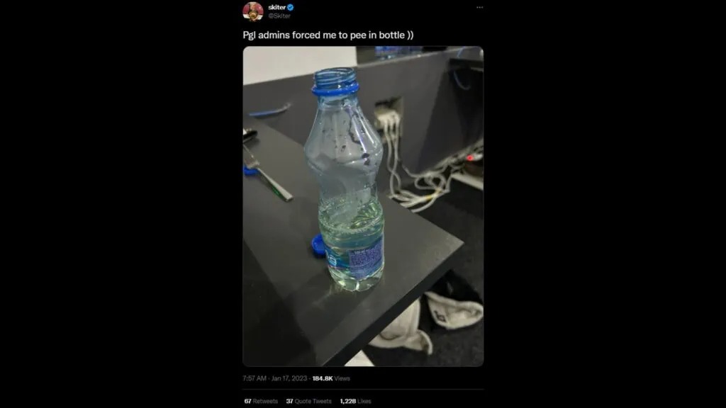 skiter pee