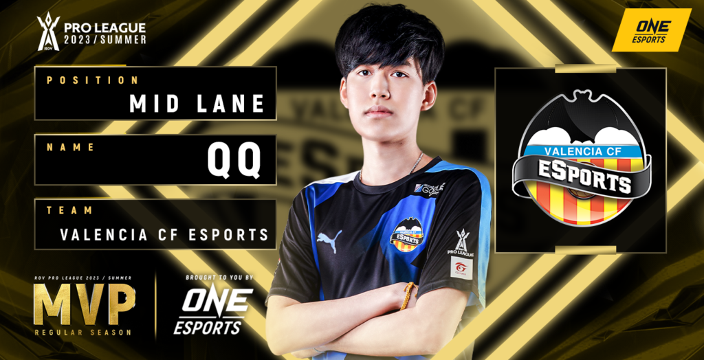 Mid lane : QQ | Valencia CF Esports