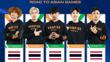 Vampire Esports Road To Asian Games