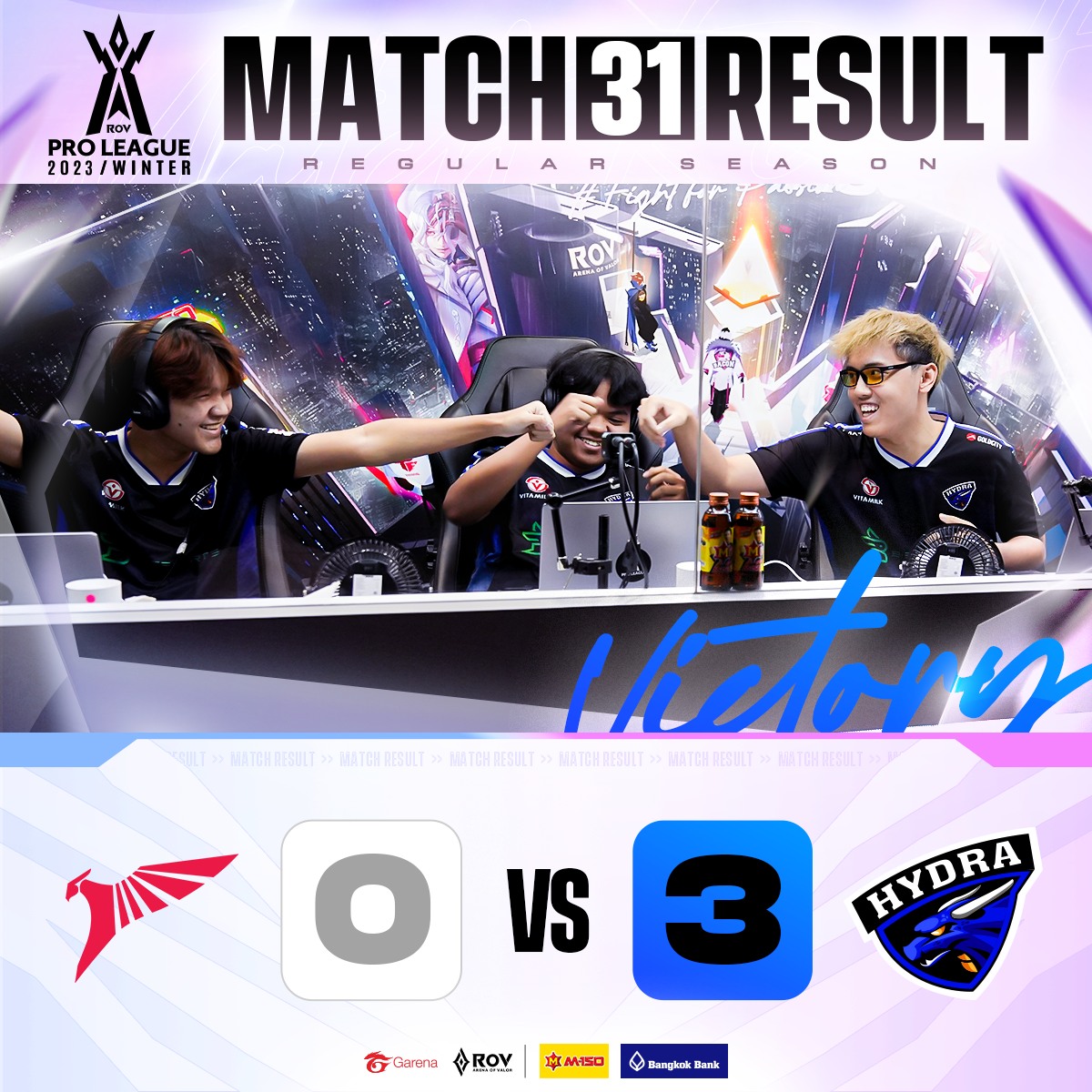 B Esports X Hydra ฟอร์มแรงชนะ Talon 3-0 แซงขึ้นที่ 3 | ONE Esports Thailand