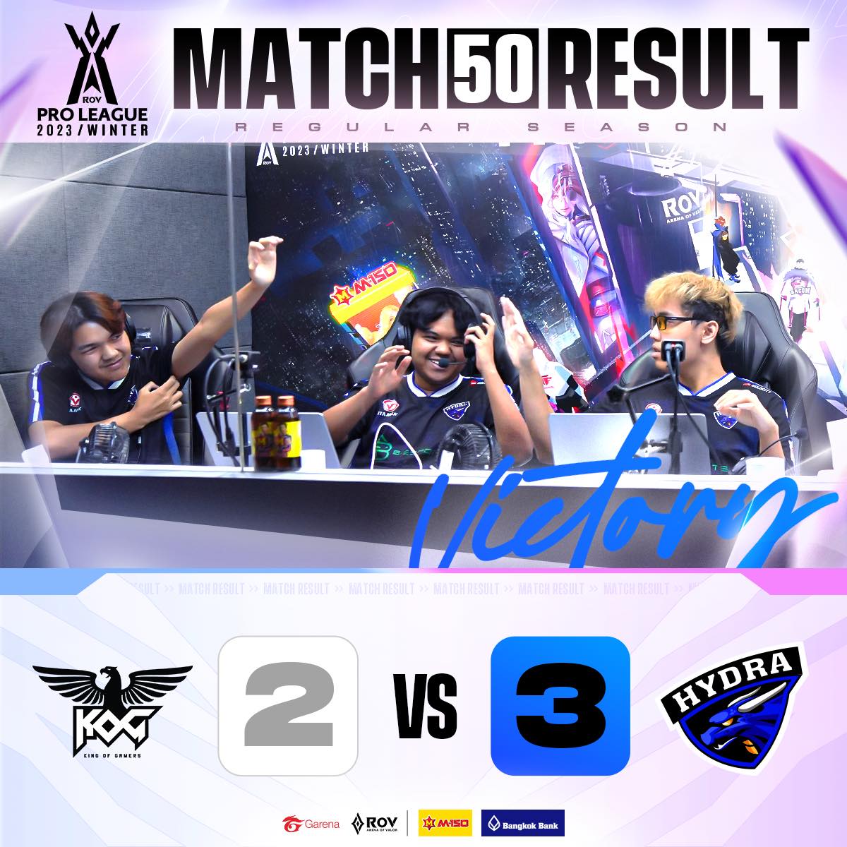 B Esports X Hydra คว้าชัย 5 นัดรวด Buriram เก็บแต้มยึดที่ 4 | ONE ...