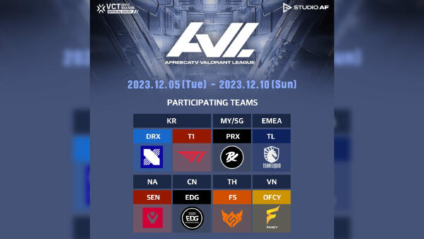 AfreecaTV Valorant League 2023: โปรแกรม ผล รูปแบบ ทีม | ONE Esports ...