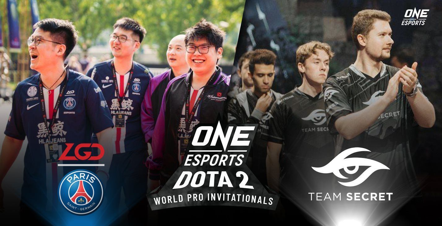 PSG.LGD และ Team Secret คอนเฟิร์มลุยศึก ONE Dota 2 Singapore World Pro