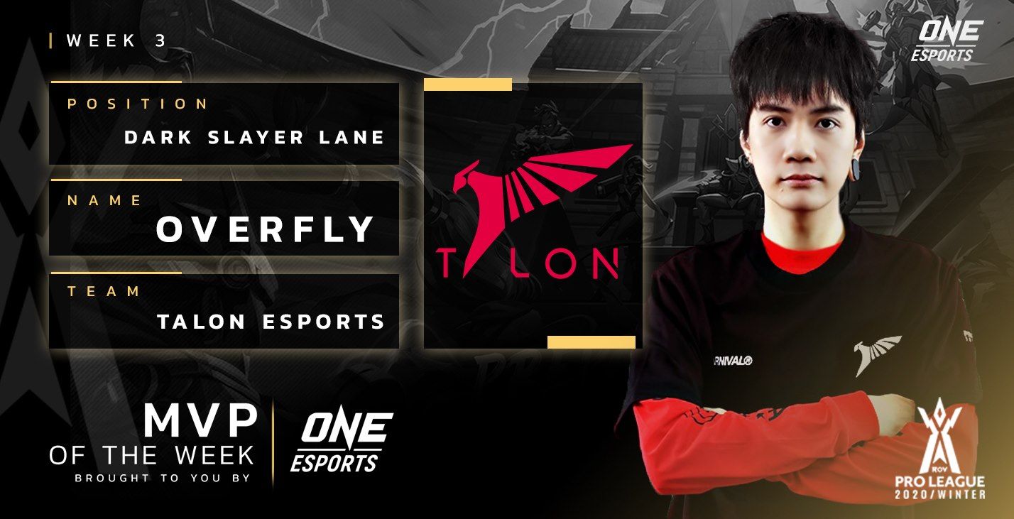 THE MVP: ทีมยอดเยี่ยม RoV Pro League 2020 Winter week 3 | ONE Esports ...